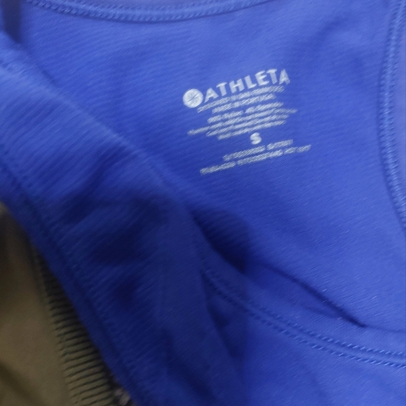 Athleta Blue and Green Sleeveless Tank Top Bundle - Picture 6 of 8